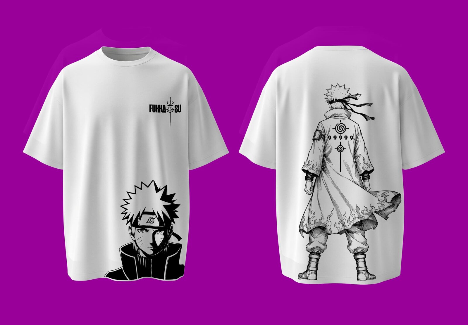 T shirt personnalisé Naruto