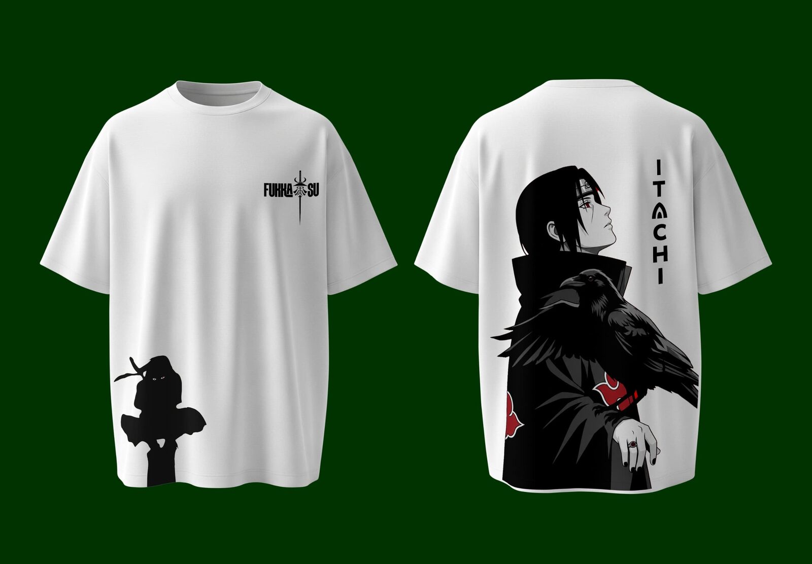 T shirt personnalisé itachi